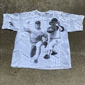 white Sox all around print (Large) Vintage